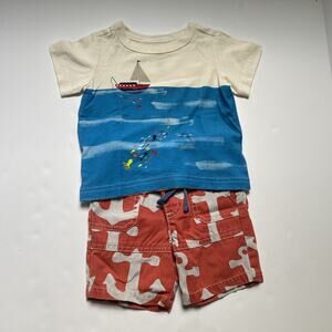 Baby Boden & Tea Collection Seaside Beach Outfit